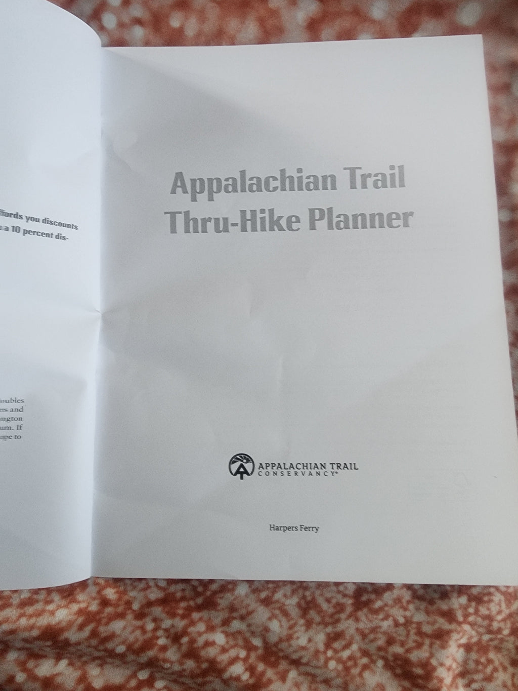 Appalachian Trail Thru-Hike Planner Maine to Georgia pb book