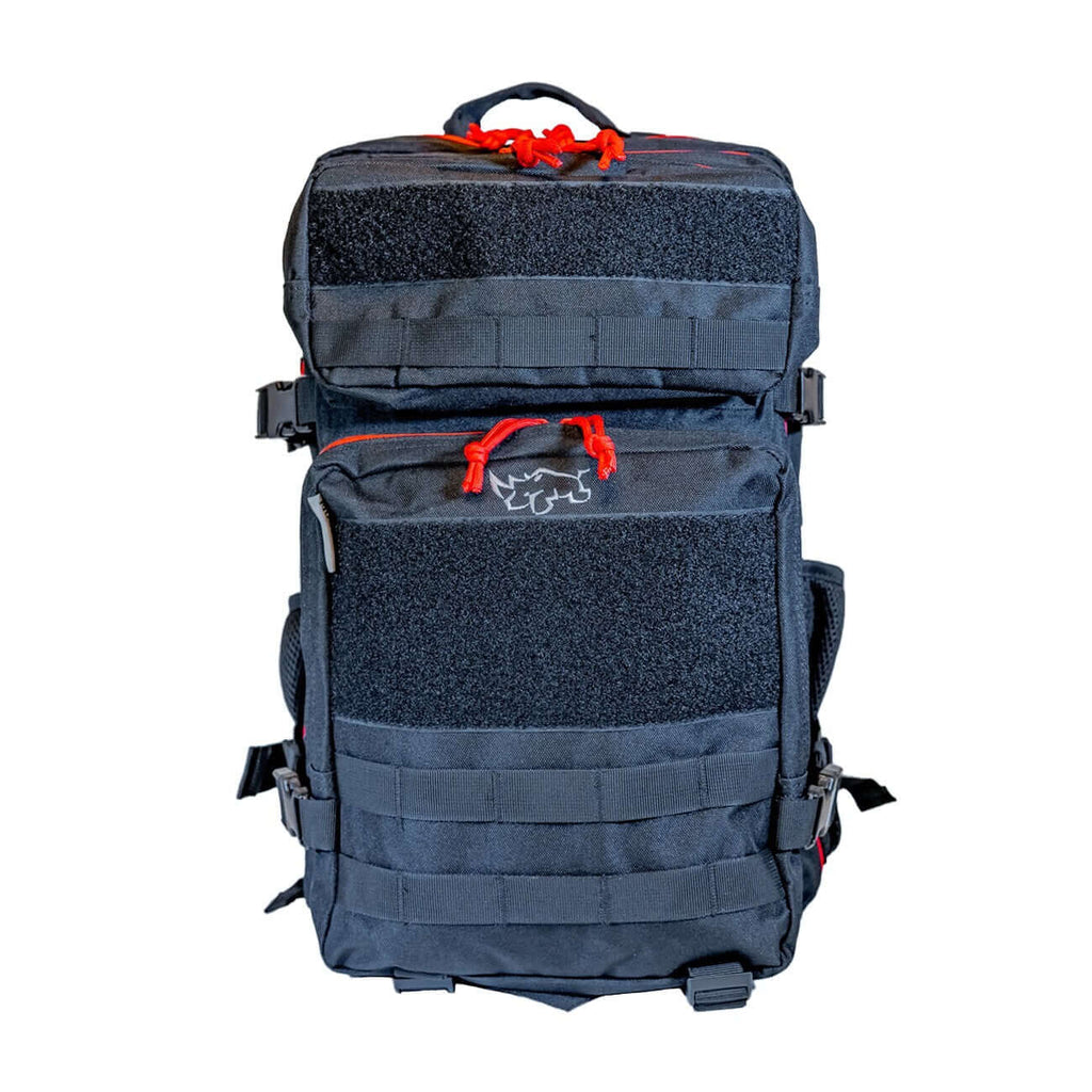 MUCITUP Rhino MUCPAC Tactical Backpack 500D Nylon MOLLE EDC - Grey, Black, & MCBK