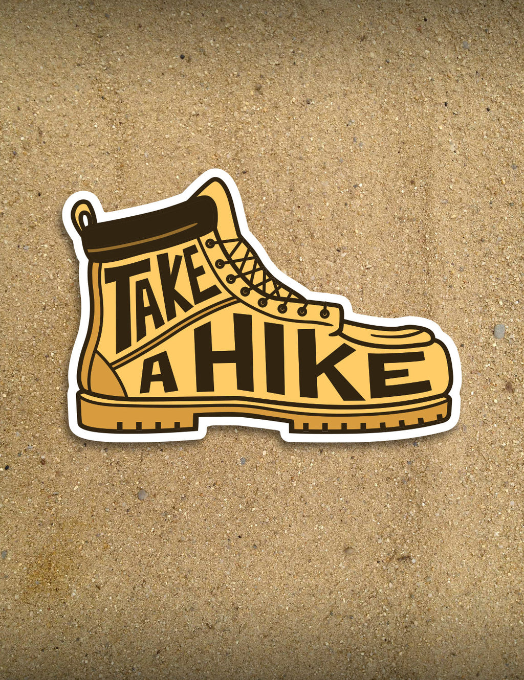 Hiking Boot - 4" Sticker
